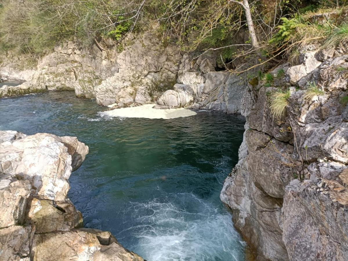 La Salmonera Cangas De Onis Caño エクステリア 写真