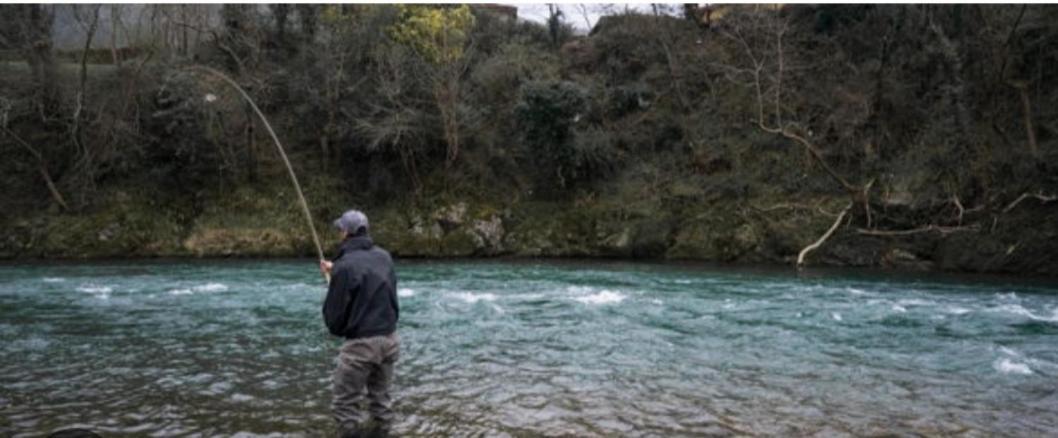 La Salmonera Cangas De Onis Caño エクステリア 写真